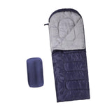 Maxbell Envelope Sleeping Bag Portable Camping Sleeping Bag for Travel Spring Hiking Navy