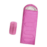 Maxbell Maxbell Envelope Sleeping Bag Portable Camping Sleeping Bag for Travel Spring Hiking Rose red