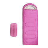 Maxbell Maxbell Envelope Sleeping Bag Portable Camping Sleeping Bag for Travel Spring Hiking Rose red