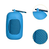 Maxbell Mesh Fiber Towel Travel Towel for Outdoor Activities Camping Beach Vacations blue