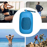 Maxbell Mesh Fiber Towel Travel Towel for Outdoor Activities Camping Beach Vacations blue