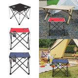 Maxbell Folding Table Compact Table Portable Iron for 2 People for Beach Camping BBQ black
