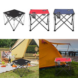 Maxbell Folding Table Compact Table Portable Iron for 2 People for Beach Camping BBQ black