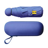 Maxbell Folding Umbrella Rain Protection Men Women Rain Umbrella for Outdoor Camping Purple