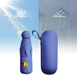 Maxbell Folding Umbrella Rain Protection Men Women Rain Umbrella for Outdoor Camping Purple