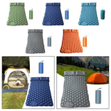 Maxbell Camping Sleeping Pad with Pillow Inflatable Sleeping Mat for Camping Outdoor Green