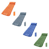 Maxbell Inflatable Mattress Waterproof Camping Sleeping Pad for Garden Travel Hiking Orange