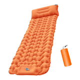 Maxbell Inflatable Mattress Waterproof Camping Sleeping Pad for Garden Travel Hiking Orange