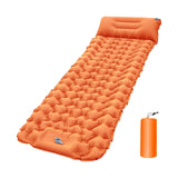 Maxbell Inflatable Mattress Waterproof Camping Sleeping Pad for Garden Travel Hiking Orange