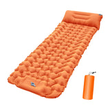 Maxbell Inflatable Mattress Waterproof Camping Sleeping Pad for Garden Travel Hiking Orange