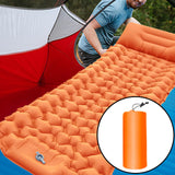 Maxbell Inflatable Mattress Waterproof Camping Sleeping Pad for Garden Travel Hiking Orange