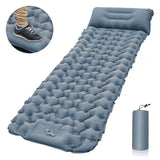 Maxbell Inflatable Mattress Waterproof Camping Sleeping Pad for Garden Travel Hiking Gray