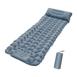 Maxbell Inflatable Mattress Waterproof Camping Sleeping Pad for Garden Travel Hiking Gray