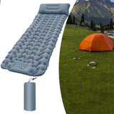 Maxbell Inflatable Mattress Waterproof Camping Sleeping Pad for Garden Travel Hiking Gray
