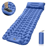 Maxbell Inflatable Mattress Waterproof Camping Sleeping Pad for Garden Travel Hiking Navy