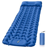 Maxbell Inflatable Mattress Waterproof Camping Sleeping Pad for Garden Travel Hiking Navy