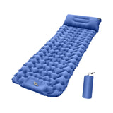 Maxbell Inflatable Mattress Waterproof Camping Sleeping Pad for Garden Travel Hiking Navy