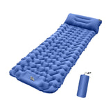 Maxbell Inflatable Mattress Waterproof Camping Sleeping Pad for Garden Travel Hiking Navy