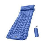 Maxbell Inflatable Mattress Waterproof Camping Sleeping Pad for Garden Travel Hiking Navy