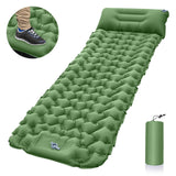 Maxbell Inflatable Mattress Waterproof Camping Sleeping Pad for Garden Travel Hiking Olive green