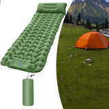 Maxbell Inflatable Mattress Waterproof Camping Sleeping Pad for Garden Travel Hiking Olive green