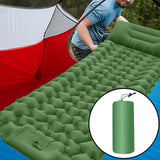 Maxbell Inflatable Mattress Waterproof Camping Sleeping Pad for Garden Travel Hiking Olive green