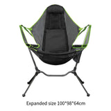 Maxbell Folding Chair Camping Furniture Adjustable Headrest for Garden Hiking Picnic