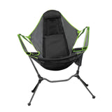 Maxbell Folding Chair Camping Furniture Adjustable Headrest for Garden Hiking Picnic