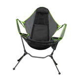 Maxbell Folding Chair Camping Furniture Adjustable Headrest for Garden Hiking Picnic