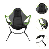 Maxbell Folding Chair Camping Furniture Adjustable Headrest for Garden Hiking Picnic