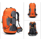 Maxbell Rock Climbing Backpack Back Pack Hiking Rucksack for Running Camping Hunting orange