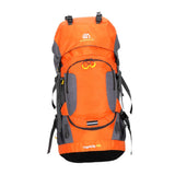 Maxbell Rock Climbing Backpack Back Pack Hiking Rucksack for Running Camping Hunting orange