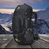 Maxbell Rock Climbing Backpack Back Pack Hiking Rucksack for Running Camping Hunting black