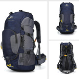 Maxbell Maxbell Rock Climbing Backpack Back Pack Hiking Rucksack for Running Camping Hunting blue