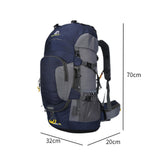 Maxbell Maxbell Rock Climbing Backpack Back Pack Hiking Rucksack for Running Camping Hunting blue