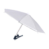 Maxbell Phone Umbrella for Sun Shade Multifunction for Traveling Photography Outdoor argent