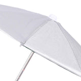 Maxbell Phone Umbrella for Sun Shade Multifunction for Traveling Photography Outdoor argent