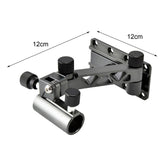 Maxbell Fishing Rod Holder Flexible Universal Stable for Lake Sea Outside Activities Gray