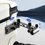 Maxbell Fishing Rod Holder Flexible Universal Stable for Lake Sea Outside Activities Gray