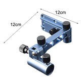 Maxbell Fishing Rod Holder Flexible Universal Stable for Lake Sea Outside Activities Blue
