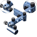 Maxbell Fishing Rod Holder Flexible Universal Stable for Lake Sea Outside Activities Blue