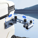 Maxbell Fishing Rod Holder Flexible Universal Stable for Lake Sea Outside Activities Blue