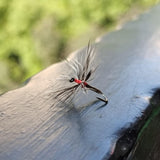 Maxbell 8Pcs Fly Fishing Flies Artificial Baits for White Striped Bass Trout Snapper 11.5mmx3.5mm