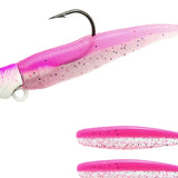 Maxbell Fishing Baits Silicone Trolling Baits Artificial Baits for Carp Salmon Perch Pink