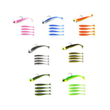 Maxbell Fishing Baits Silicone Trolling Baits Artificial Baits for Carp Salmon Perch Pink