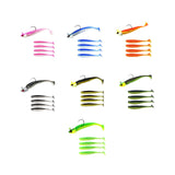 Maxbell Fishing Baits Silicone Trolling Baits Artificial Baits for Carp Salmon Perch Pink