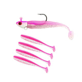 Maxbell Fishing Baits Silicone Trolling Baits Artificial Baits for Carp Salmon Perch Pink