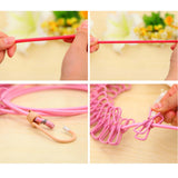 Maxbell Portable Clothesline Reusable Clothes Line Travel for Backyard Balcony Hotel Blue