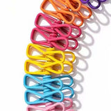 Maxbell Portable Clothesline Reusable Clothes Line Travel for Backyard Balcony Hotel Colorful