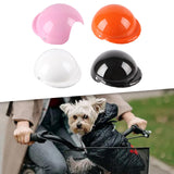 Maxbell Pet Helmet Head Protection Bike Hat Hard Hat for Puppy Hiking Outdoor Riding Pink